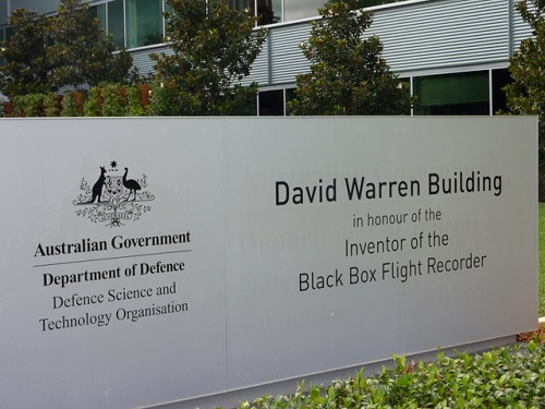 DSTO Headquarters building in Canberra named the Dave Warren Building on 25 March 2014